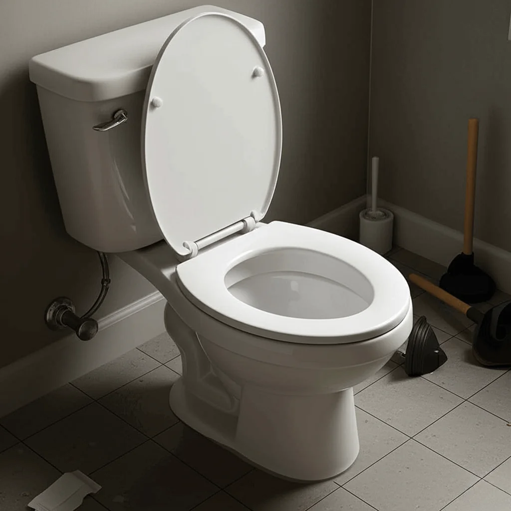 Serviço de vaso sanitário do Brusque Tec Desentupidora